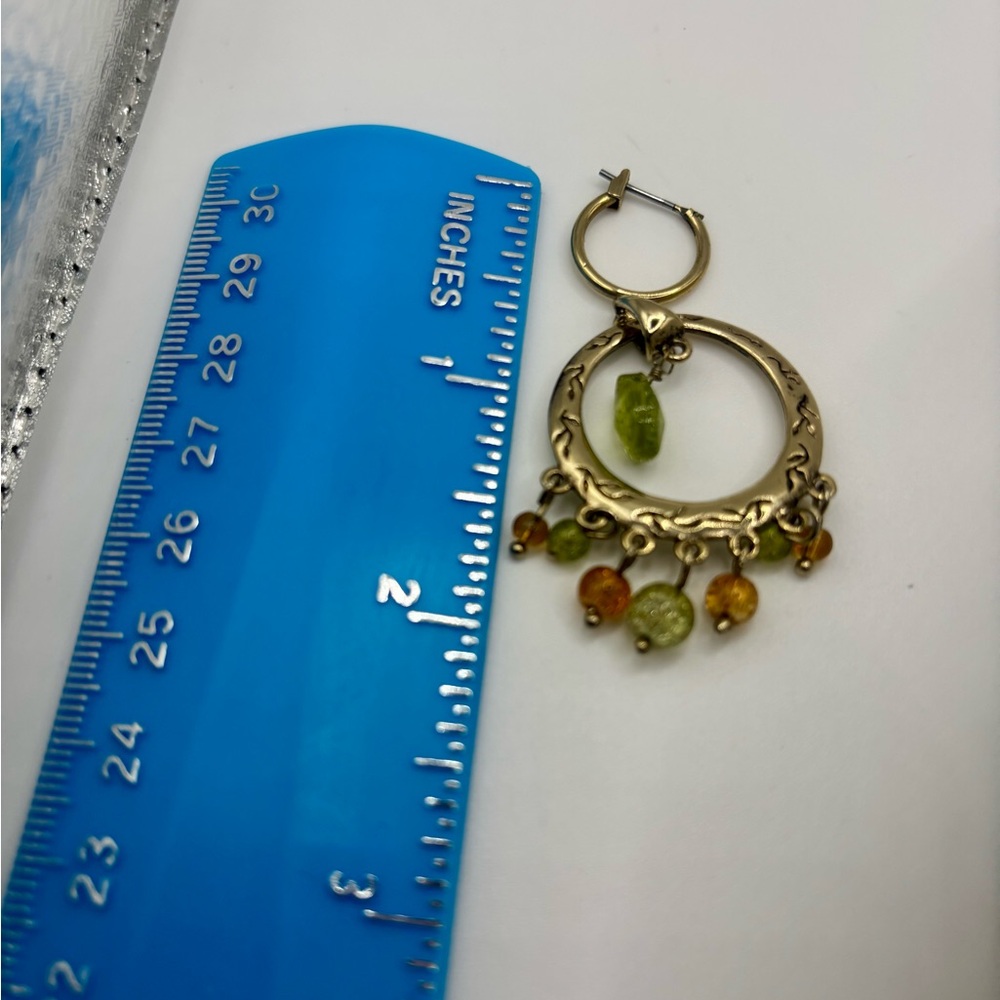 Monet Necklace and Earrings Gold Plated - Picture 3 of 6